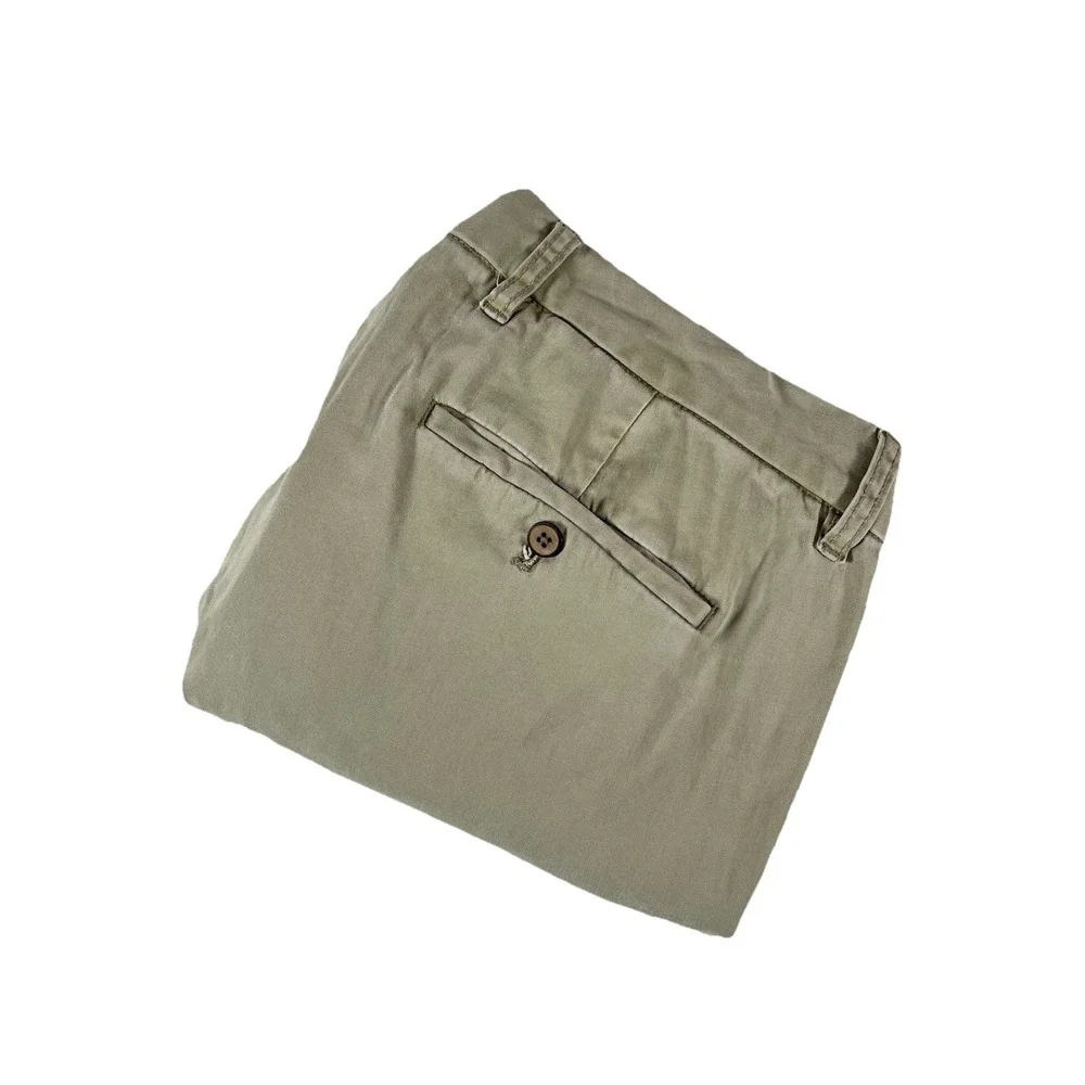 Tommy Bahama Boracay Khaki Tan Straight Leg Chino Pants Mens 33x34 (35x29)